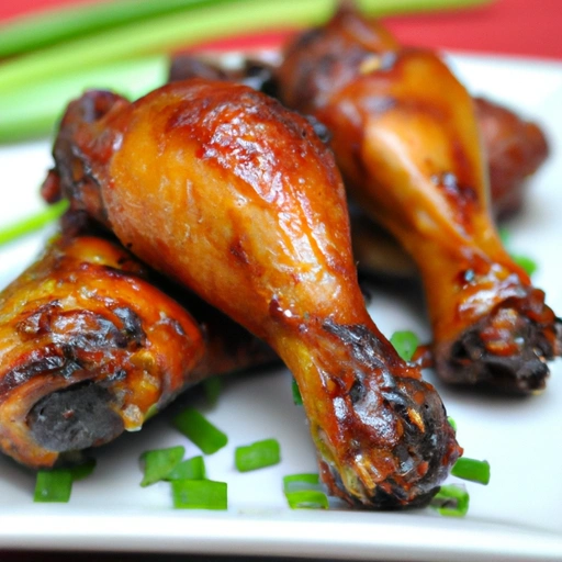 Spicy Barbecued Chicken Legs