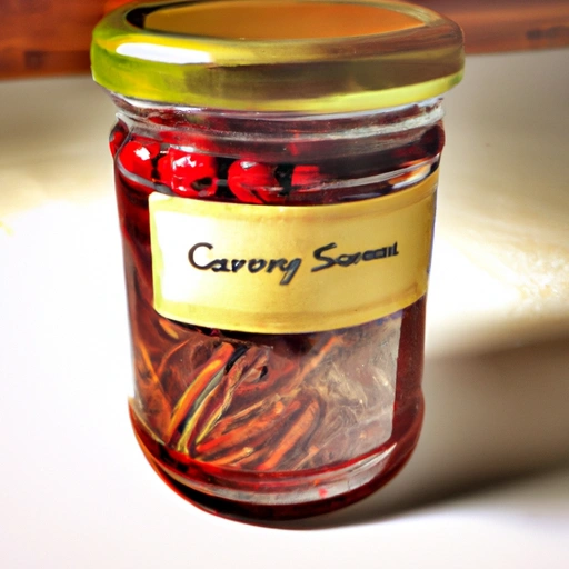 Spicy Cranberry Condiment