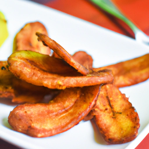 Spicy Fried Plantains