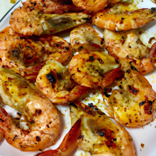 Spicy Grilled or Broiled Shrimp