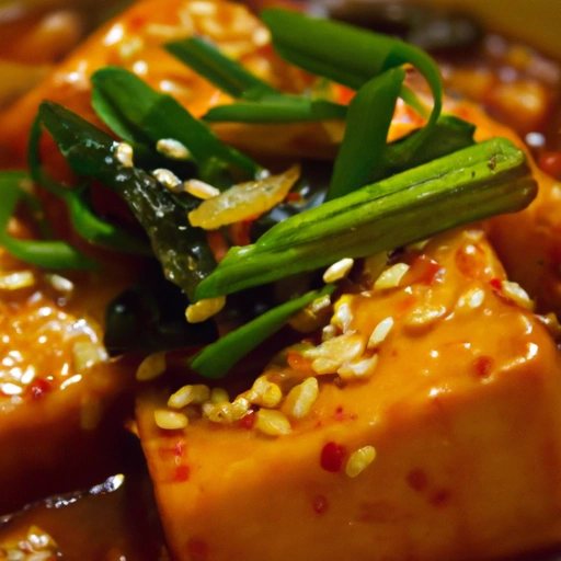Ostry koreański Tofu