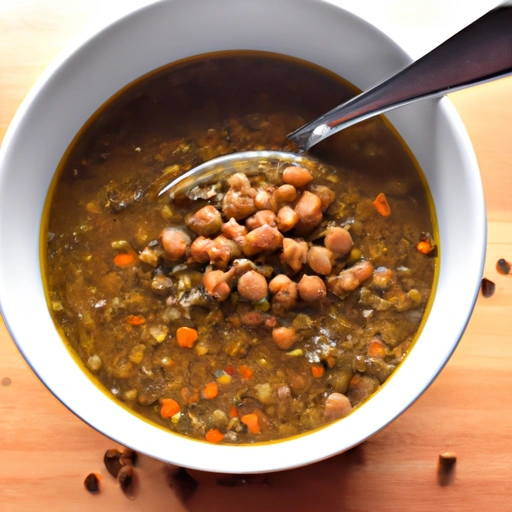 Spicy Lentil and Bean Soup