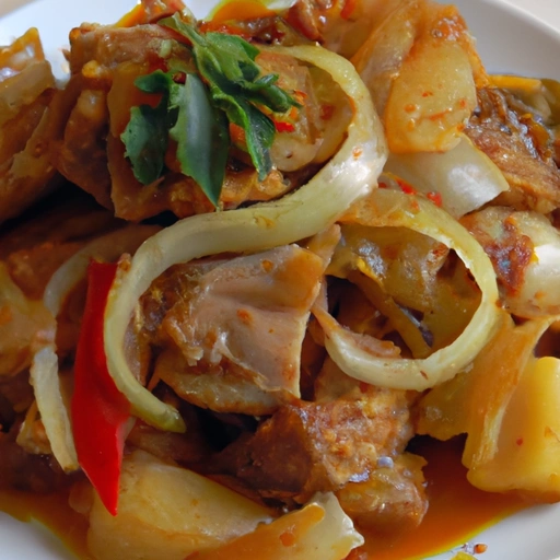 Spicy Pork with Potatoes