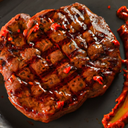 Pikantny Czerwony Steak