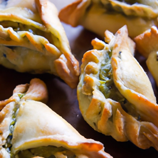 Spinach and Anchovy Pastries