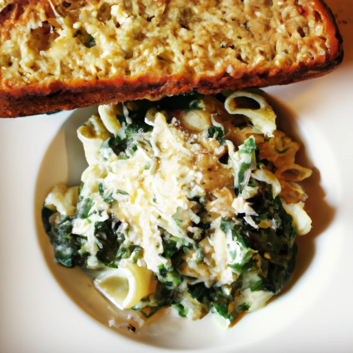 Spinach Dish with Pasta