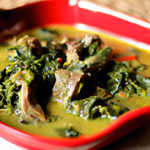 Spinach Stew with Lamb