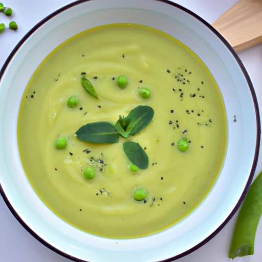 Spring Fennel and Pea Soup