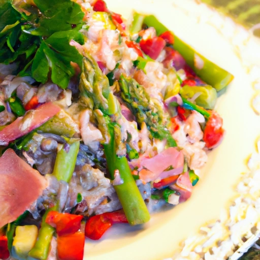 Springtime Ham and Rice Salad