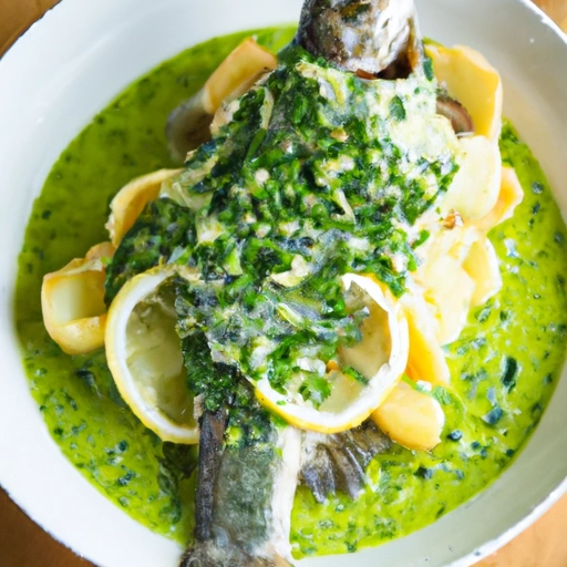 St. Peter's Fish with Parsley Sauce
