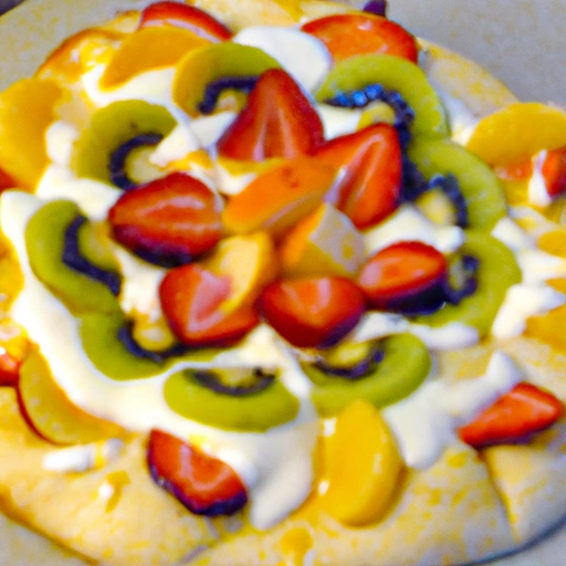 Stacey's Creamy Fruit Pizza