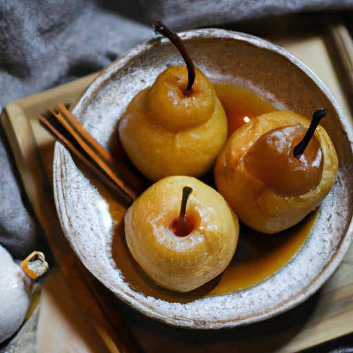 Steamed Pears