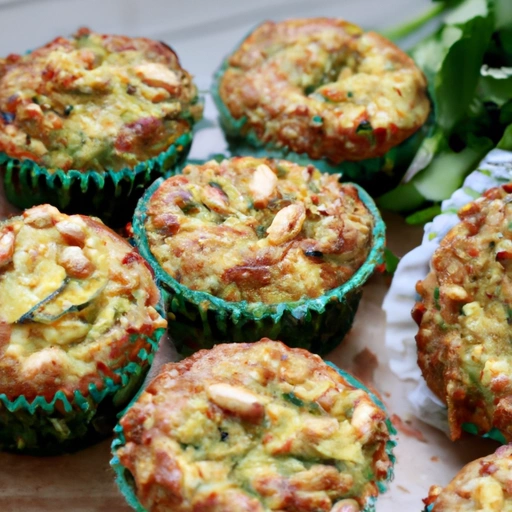 Stephen Lee's Zucchini-Pesto Muffins