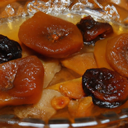 Stewed Dried Fruits with Honey