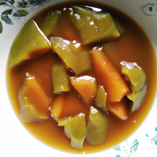 Stewed Green Papaya