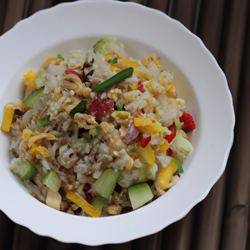 Stir-fried Rice Salad