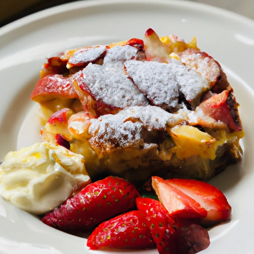 Strawberry-Apple Clafoutis