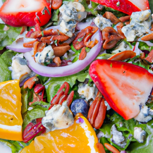 Strawberry-Blue Cheese Salad