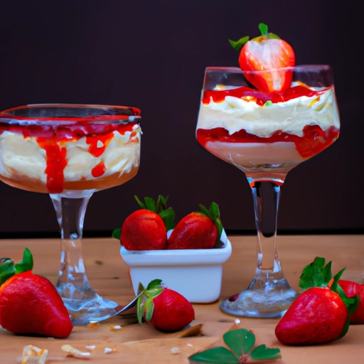 Strawberry Cheesecake in a Glass