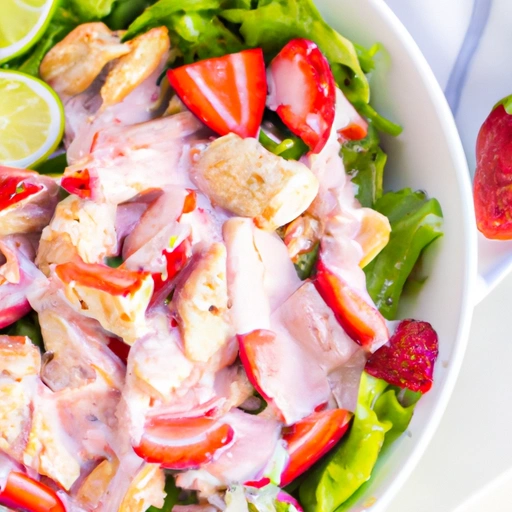 Strawberry-Chicken Salad