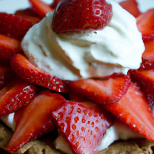 Strawberry Cookie Pie