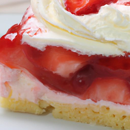 Strawberry Cream Slice