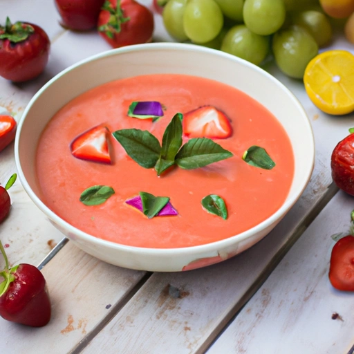 Strawberry Gazpacho