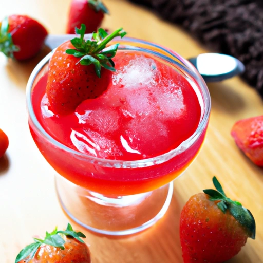 Strawberry Jelly Slush