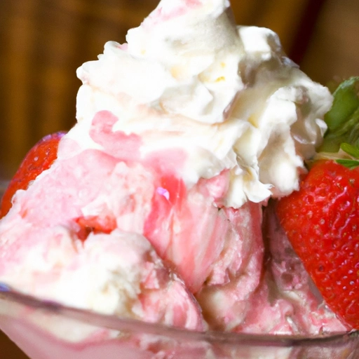 Strawberry (or Raspberry) Ice-cream