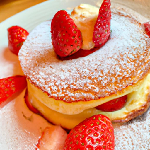 Strawberry Soufflé Pancake