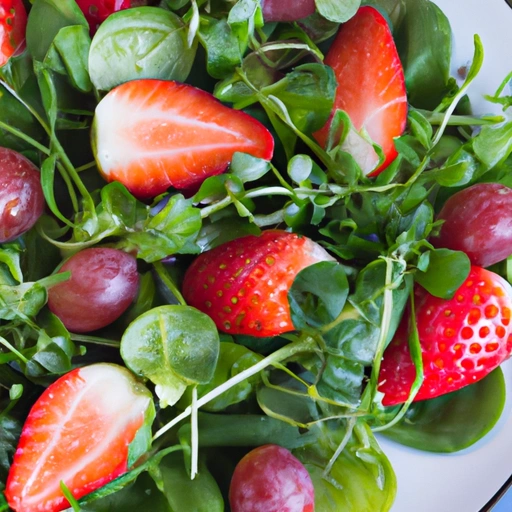 Strawberry Watercress Salad