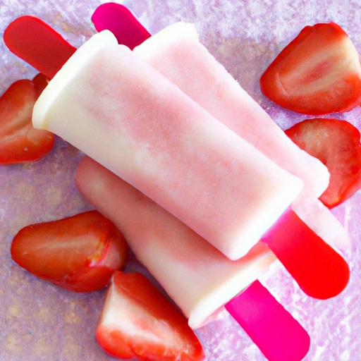 Strawberry Yogurt Pops