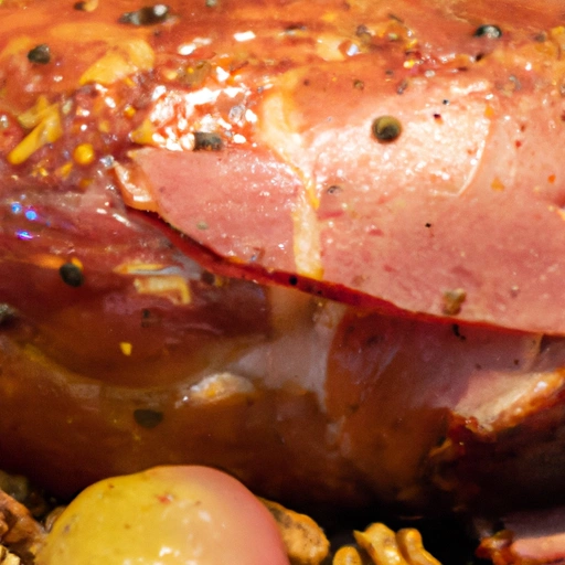 Stuffed Easter Ham