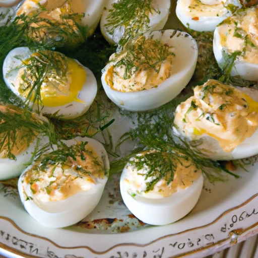Stuffed Eggs with Cheese