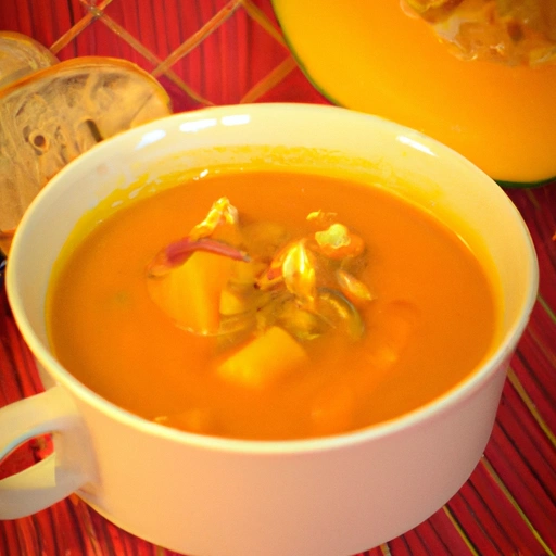 Sue's quick sweet and tangy squash soup