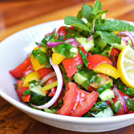 Summer Fatoush Salad
