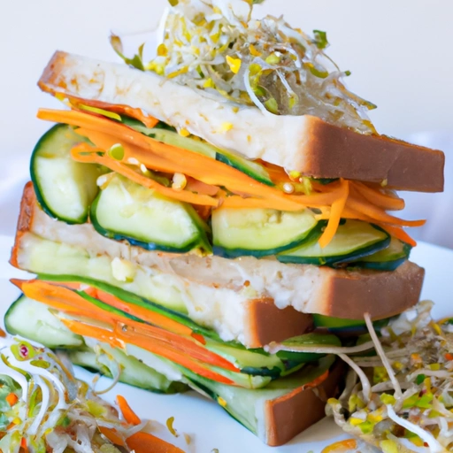 Super Simple Veggie Sandwich
