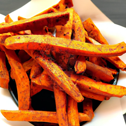 Sweet ‘n’ Spicy Oven Yam Fries