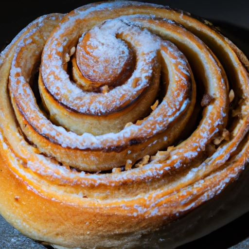 Sweet Snail-shaped Bread