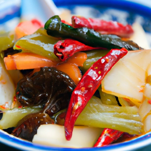 Szechuan Pickled Vegetables