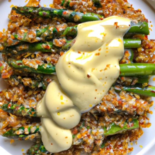 Tabasco and Asparagus Quinoa