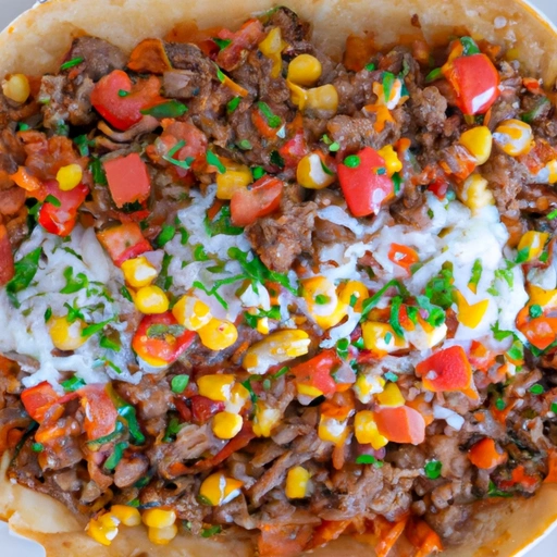 Taco Skillet and Rice
