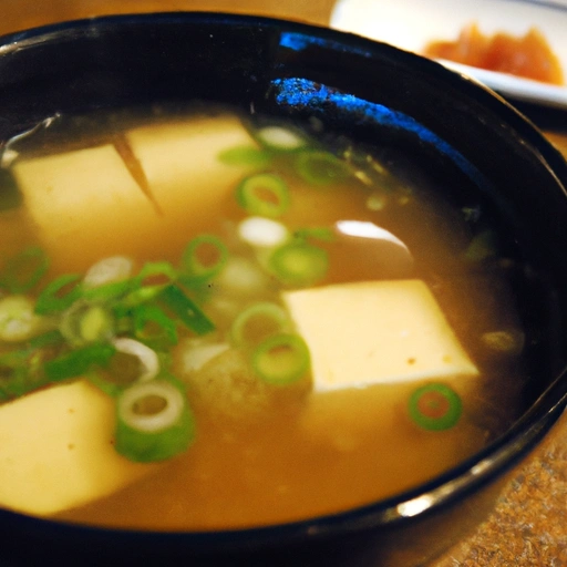 Tajwańska zupa miso