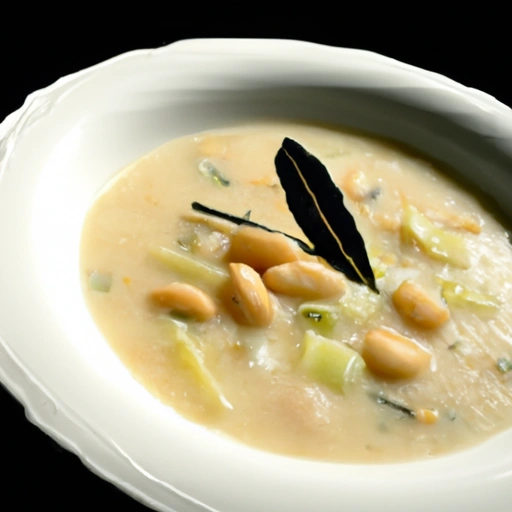 Tarragon-scented White Bean Soup