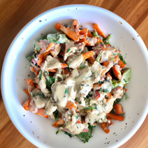 Tempeh mock chicken salad (vegan)