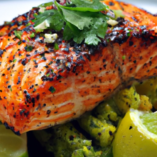 Tequila Lime-grilled Salmon