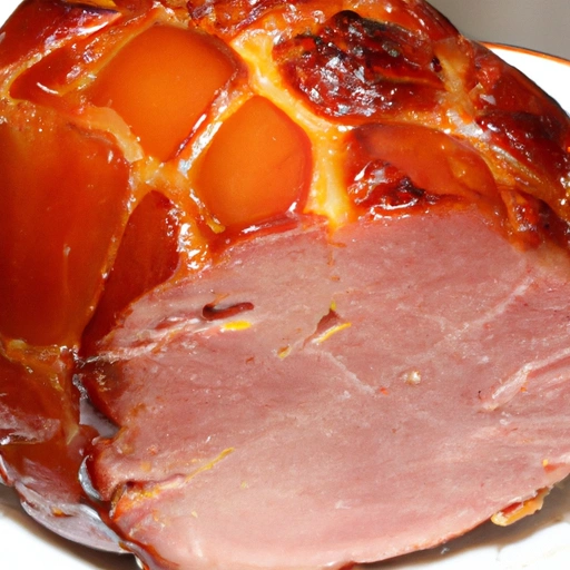 Texas Habanero Peach-glazed Ham