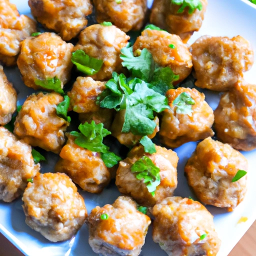 Thai Chicken Meatballs