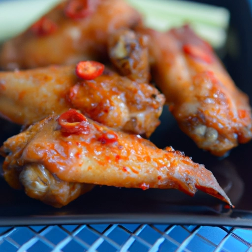 Thai-style Broiled Chicken Wings with Hot-and-Sour Sauce