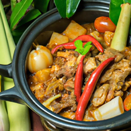 Thai-style Lamb Hotpot